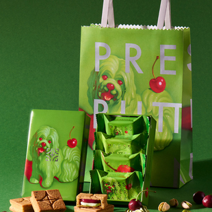 满200日本直邮 【PRESS BUTTER SAND x ArtSticker】限定夹心饼干