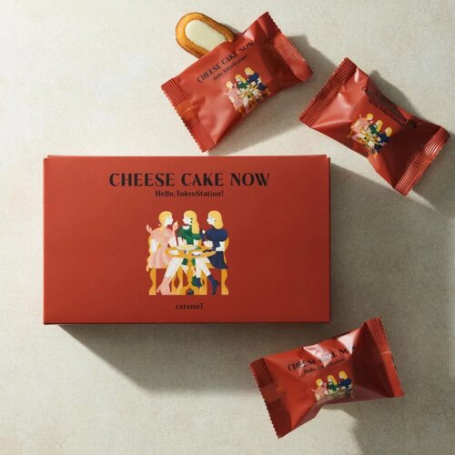 日本东京站伴手礼Now on cheese 卡芒贝尔芝士夹心曲奇/蛋糕