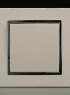 JC271-2 天基德祺系列86型10A一位双联开关 象牙白哑黑金爵色