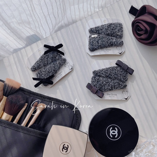 The Korea韩国 Queen东大门档口毛绒绒滴侧面对夹bb边夹 Sarah