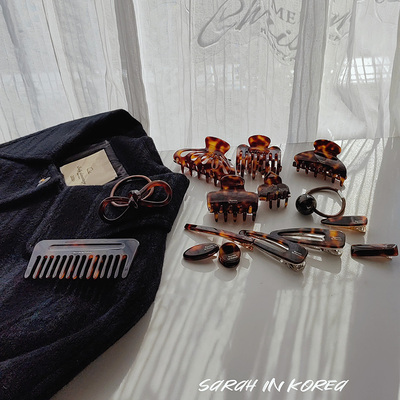 设计师暗纹系列发饰发夹韩国