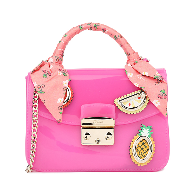 FURLA/ܽÀ´ºÏÄп¼çб¿æÁ´Ìõ°üË¿½í²øÈÆÊÖÌá°üÅ®°ü BNQ8