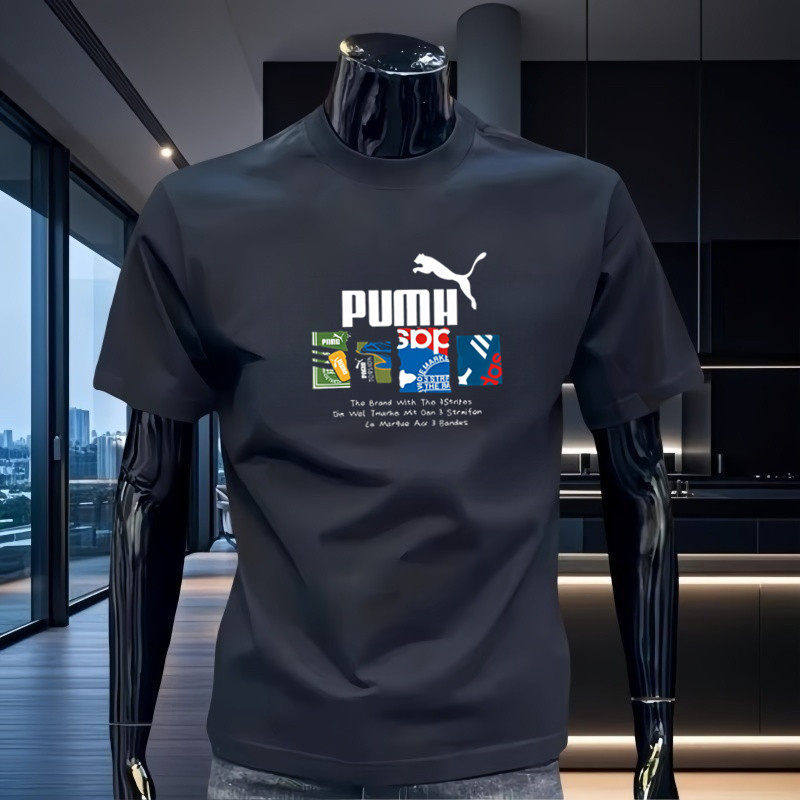 奥莱夏季新款纯棉圆领套头短袖T恤男休闲百搭宽松潮流半袖衫上衣