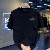 纯棉t恤圆领短袖 休闲时尚 百搭宽松运动透气半袖 奥莱2026年新款 衫