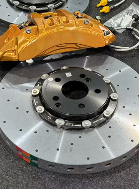 6活塞碳纤维刹车卡钳适用于奔驰g500 g350 GLE GLS 斯奔特