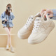 小白鞋 新款 韩版 2026春季 ins女学生厚底运动板鞋 休闲街拍xq367