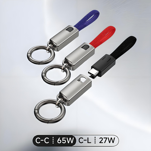 双头Typec超短数据线充电宝C口短款快充PD线兼容5V9V12V15V20V325A 65W C-C线适用苹果17iPhone16/15安卓usbc