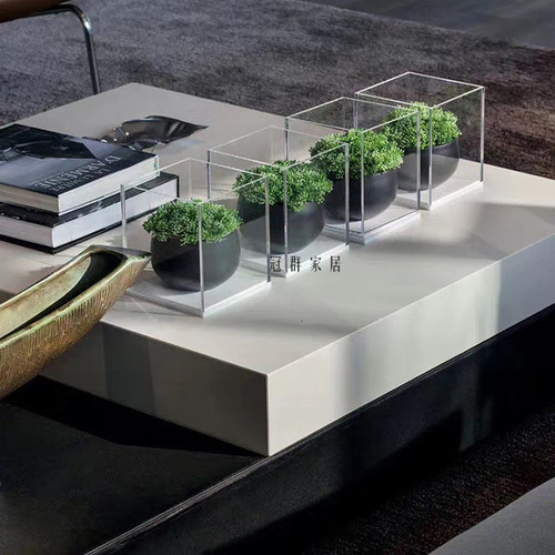 简约现代亚克力仿真花艺装饰摆件