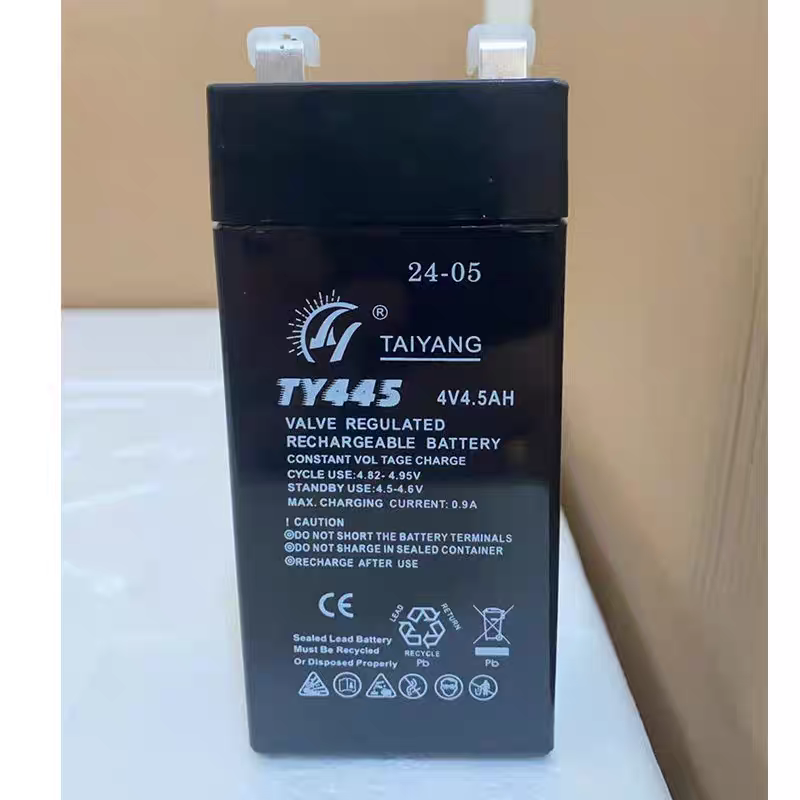 TAIYANG电池TY445 4V4.5AH电子秤 台秤 吊钩秤 计价秤蓄电池