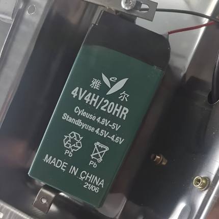 雅尔4V4AH/20HR电子秤电池SN5800 电池专用正品摆摊原装