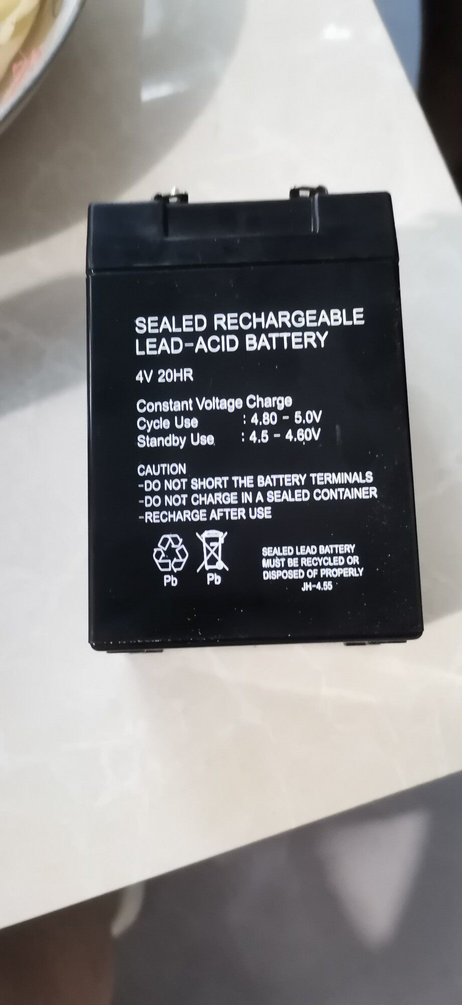 4v8ah蓄电池电子称电瓶替4v6ah4v75ah手电筒4v4ah电子蓄电电池