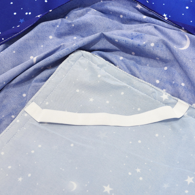 韩式仙气蕾丝白纱星空渐变床裙式四件套少女心1.5米/1.8m床上用品