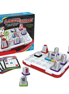 美国Thinkfun激光镭射象棋迷宫儿童益智玩具逻辑思维逻辑训练玩具