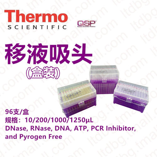 QSP赛默飞Thermo热电1ml枪头10/200/300/1000/1250/5000ul1/5ml