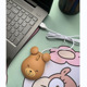 礼品创意卡通棕色有线鼠标搞笑可爱小熊鼠标键鼠套装 全新H Y106
