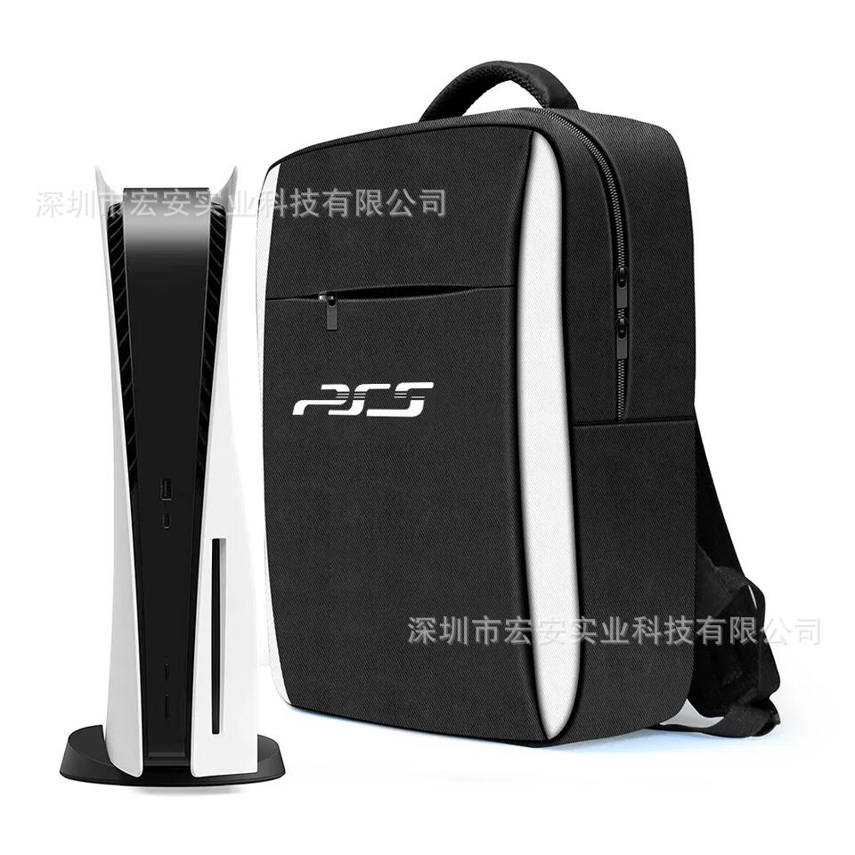 适用于索尼PS5游戏机主机配件双肩包学生包 PlayStation 5背包