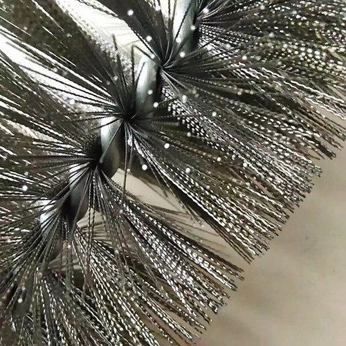 钢丝刷加长柄不锈钢圆形刷