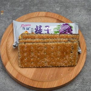 当冠提子味韧性饼干休闲热销零食下午茶香酥脆白糖饼干500克包邮