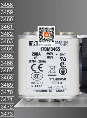 170M3466 3467 3468 3469 170M3470 3471 170M3472 3473熔断器