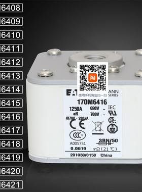 熔断器170M6415 6416 170M6417 170M6418 6419 170M6420 6421保险