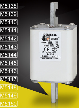 BUSSMANN保险170M5145 5146 170M5147 5148 170M5149 5150熔断器