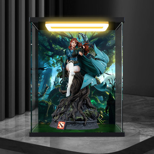 适用风行者雕像清风环佩雕塑模型手办摆件亚克力高清回型灯收纳盒