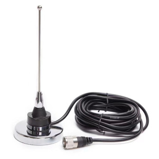 车载电台对讲机苗子NMO接头车载天线UV双段移动无线14FT吸盘天线