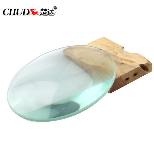 楚达 85MM 玻璃镜片 玻璃原材料 灯光舞台镜 DIY投影仪镜片