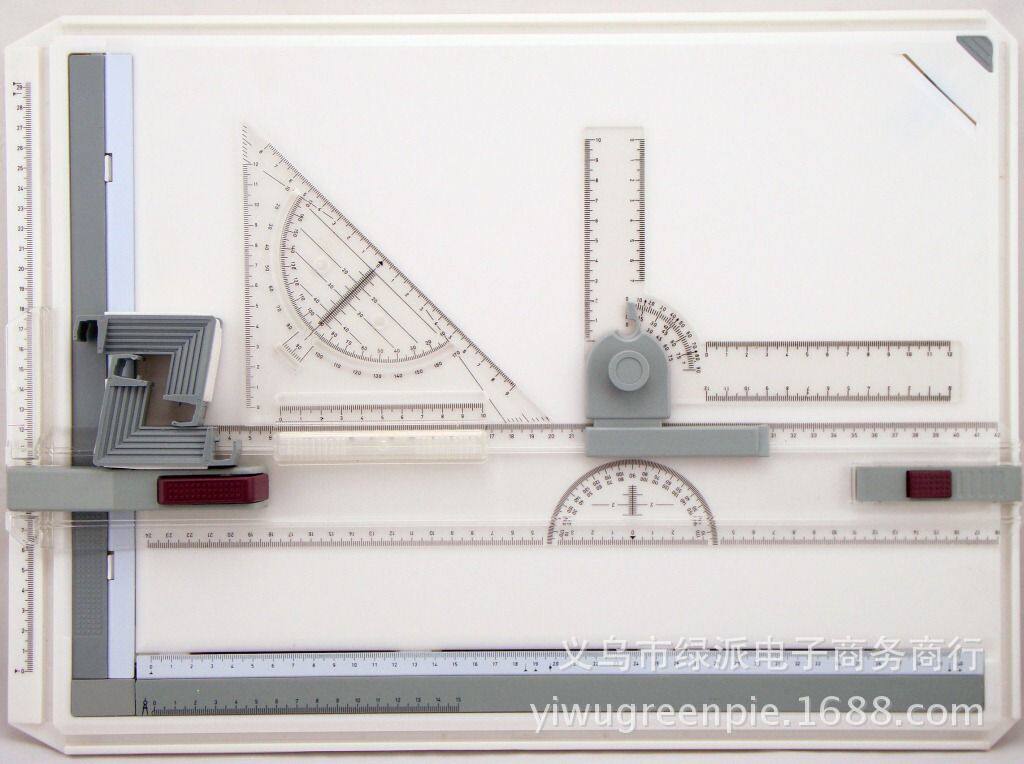工程制图画图板a3绘图板画图板塑料建筑草图台制图版支架卡纸素描