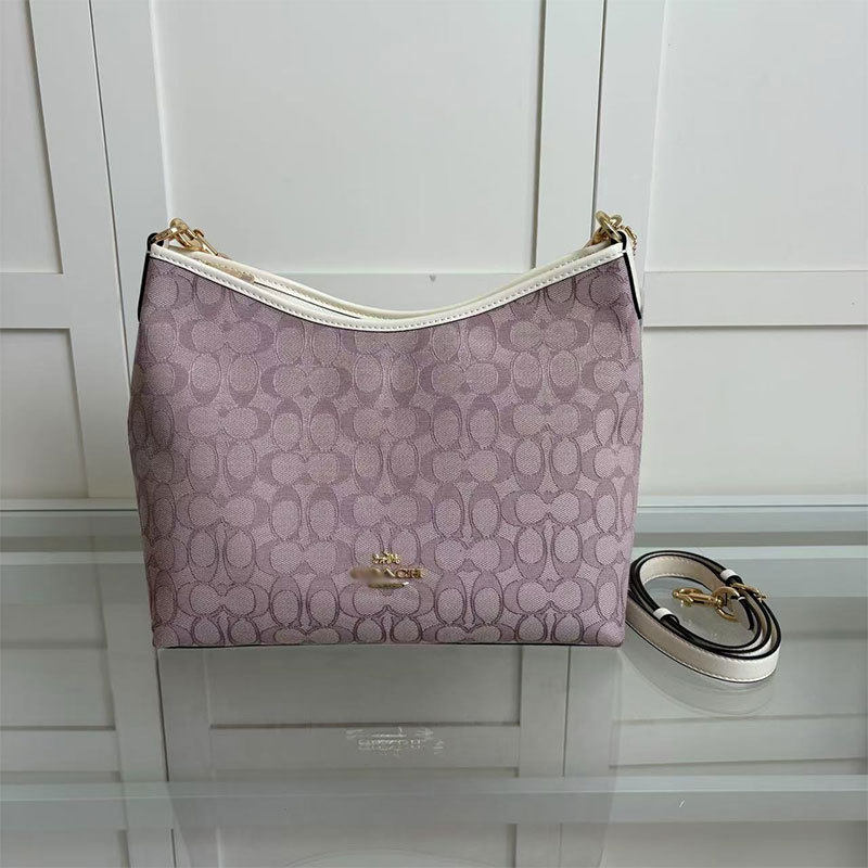 c家新款Laurel流浪包经典老花腋下包单肩斜跨大容量通勤托特包,箱包皮具/热销女包/男包,托特包,淘宝优惠券,粉丝福利购,淘宝优惠卷