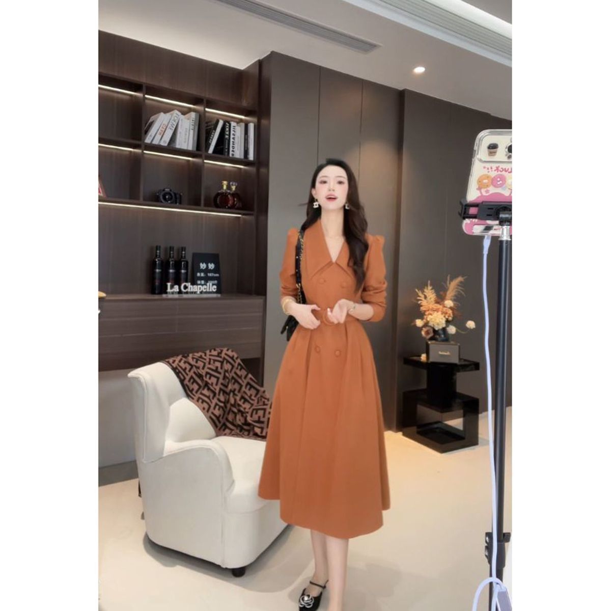 2025秋季新款时尚气质连衣裙