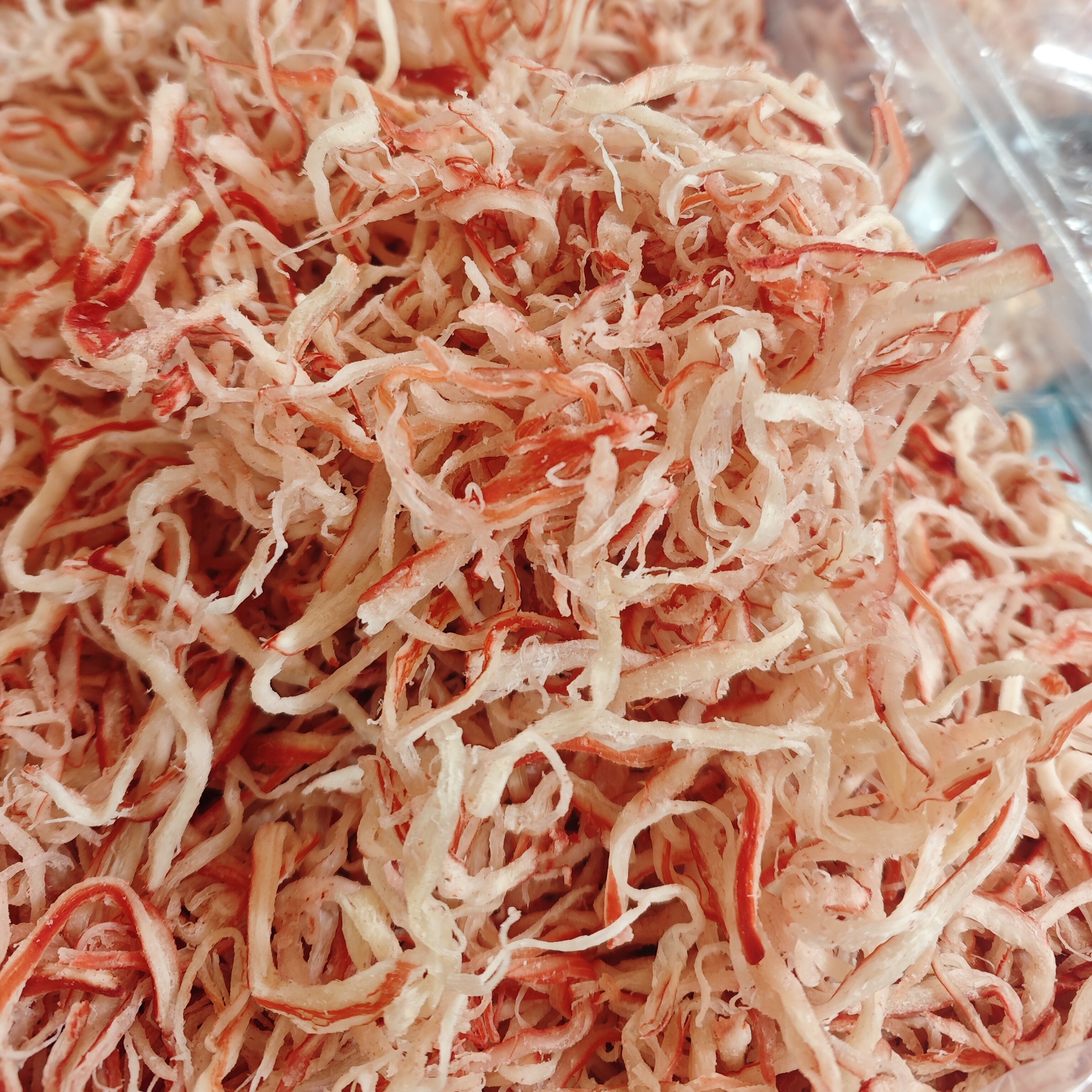 包邮红鱿鱼丝500g碳烤 鱿鱼丝碎片寿司小丸子 用料即食休闲零食