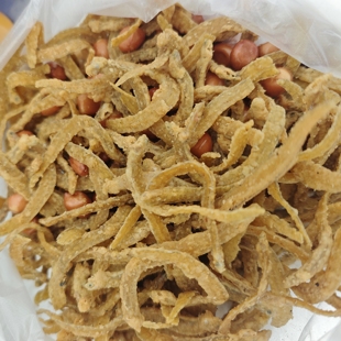 赣榆特产农家自制 银鱼花生 即食小吃香辣油炸现做现卖小鱼干250g