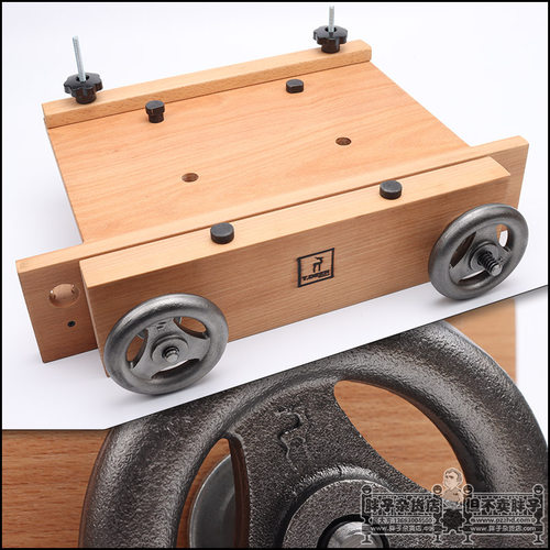 木工桌工作台桌上型台钳实木双手