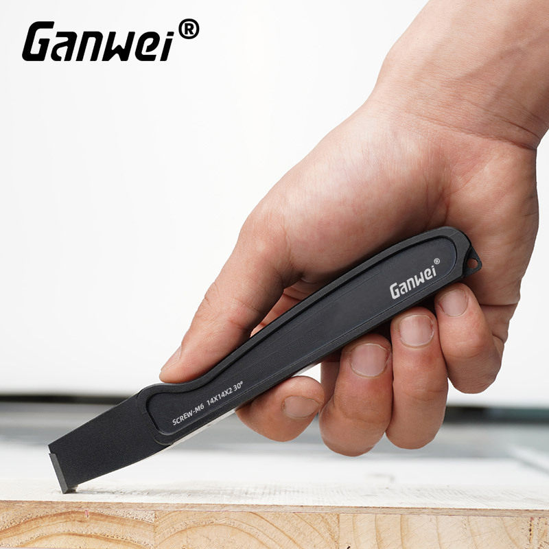 敢为舍弃式小型刮刀mini-scraper木工去毛刺工具刮内角胖子杂货店