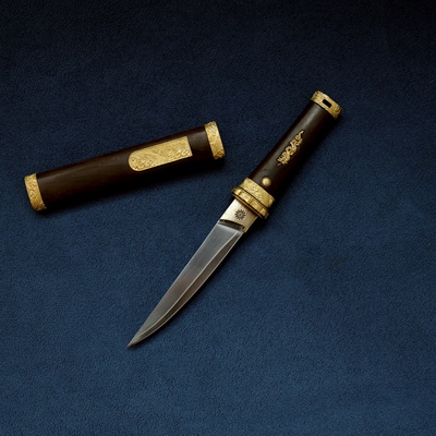 日式水果刀RWL34三目合粉末钢制铠通马手差短刀