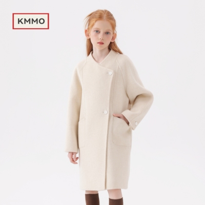 女童呢子外套2025新款冬季儿童