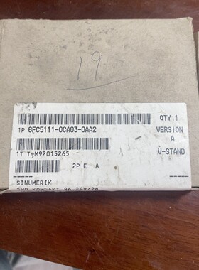 西门子 6FC5111-0CA03-0AA2 全新原装仅侧开议价