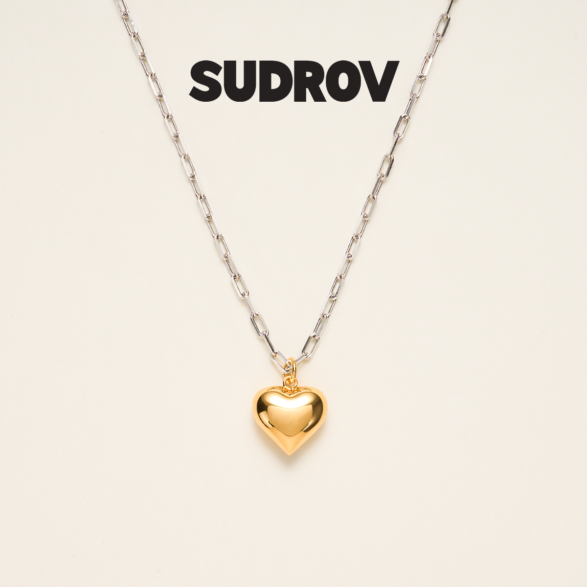 SUDROV素觉锁骨链吊坠项链女