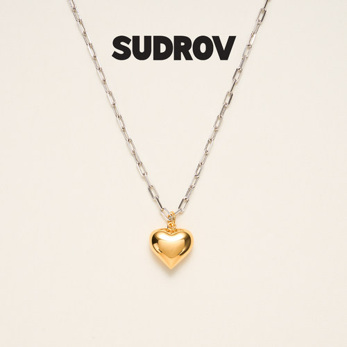 SUDROV素觉锁骨链吊坠项链女