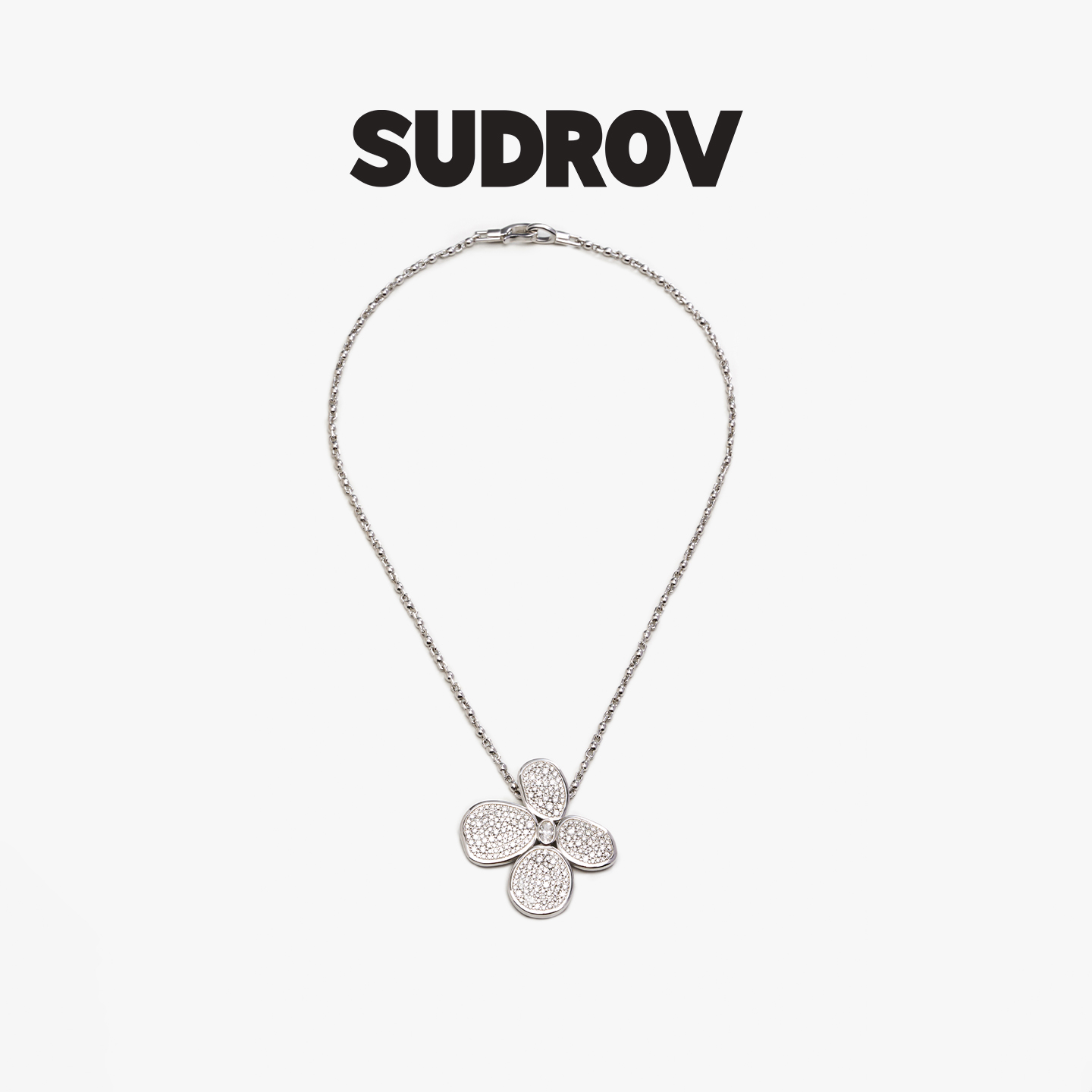 SUDROV素觉花谧系列丁香花项链