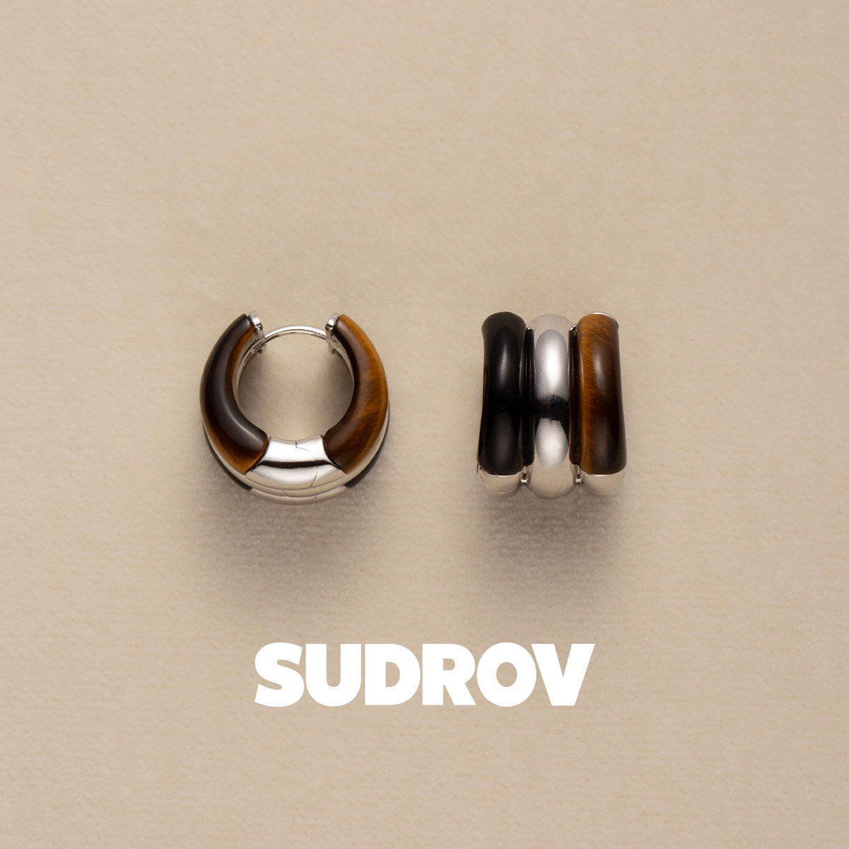 素觉2023新款小众设计耳钉耳环爆款高级感独特耳饰美拉德复古耳坠