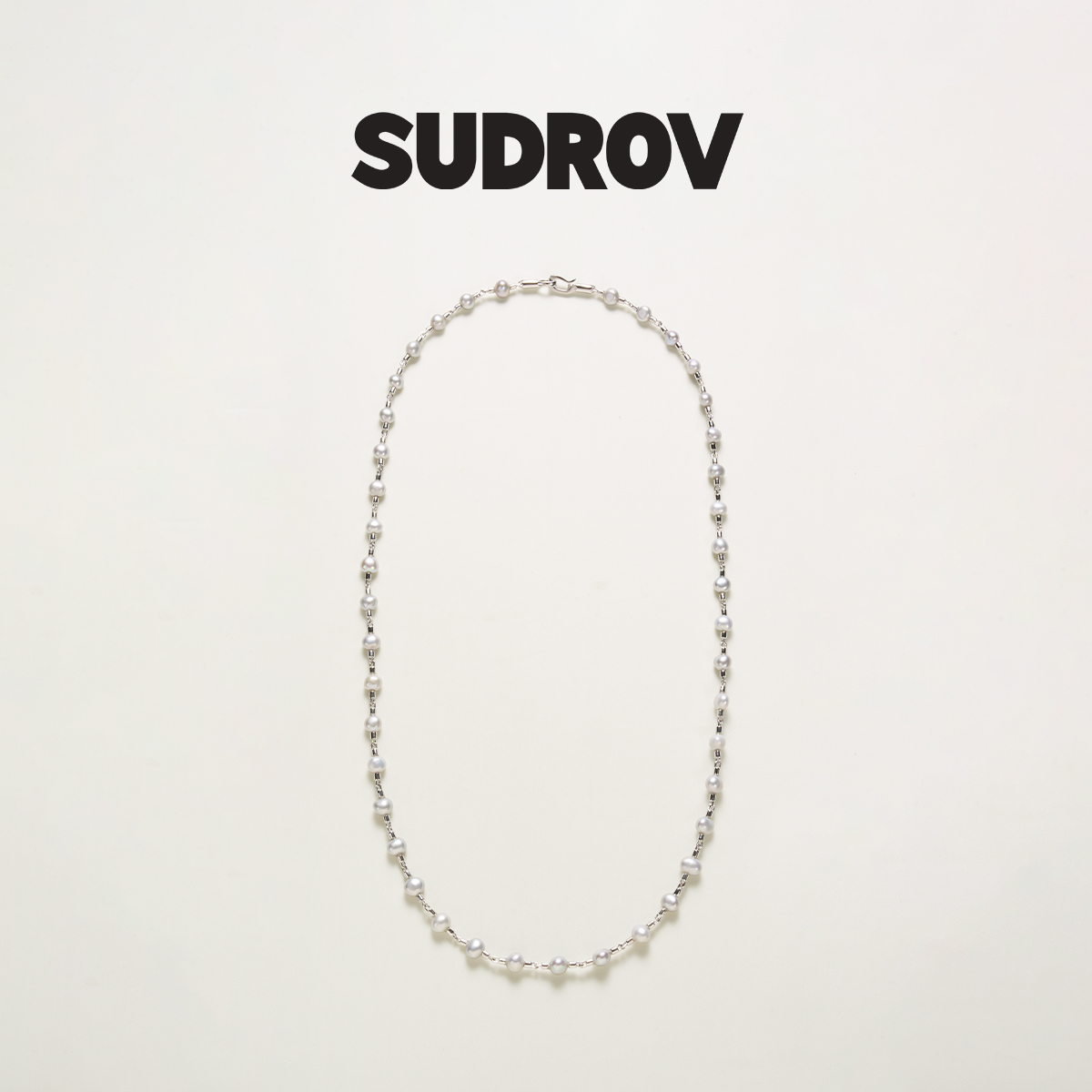 SUDROV素觉925银珍珠女项链