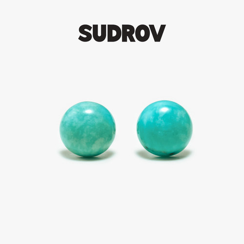 SUDROV素觉2026新品 不一样的温柔Rainbow Drop®系列绿松石耳钉