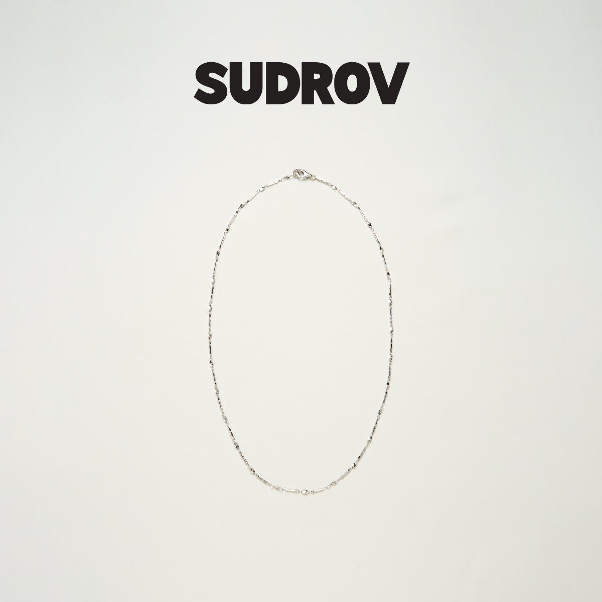 SUDROV素觉手工银项链女