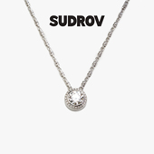 W光不炽烈但恒久 SUDROV 素觉2025F 克拉小姐系列莫桑石吊坠项链