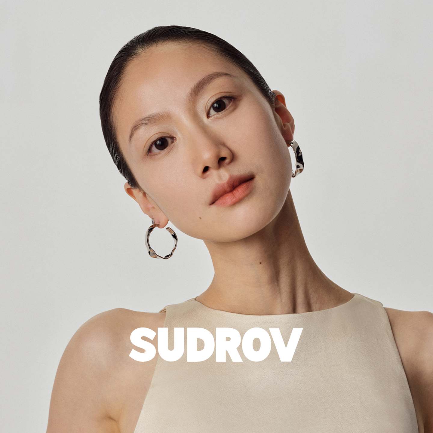 SUDROV/素觉耳圈极简设计气质轻奢耳饰个性耳环耳钉女生日礼物