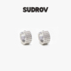 W光不炽烈但恒久 SUDROV 素觉2025F 轻奢耳钉耳扣耳饰轻奢耳环女