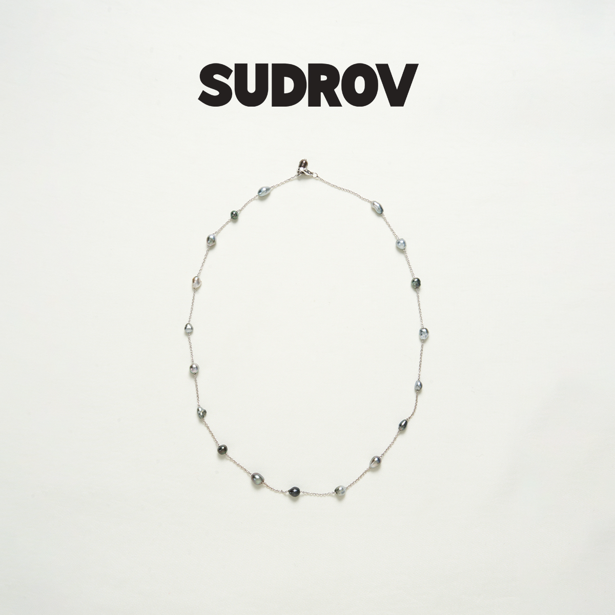 SUDROV素觉海水珍珠18K金锁骨链