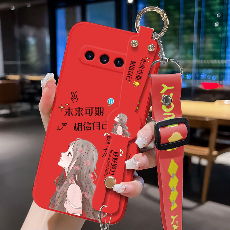 适用三星s10十手机壳galaxys10 液态腕带手机套s10e未来可期盖乐世s9